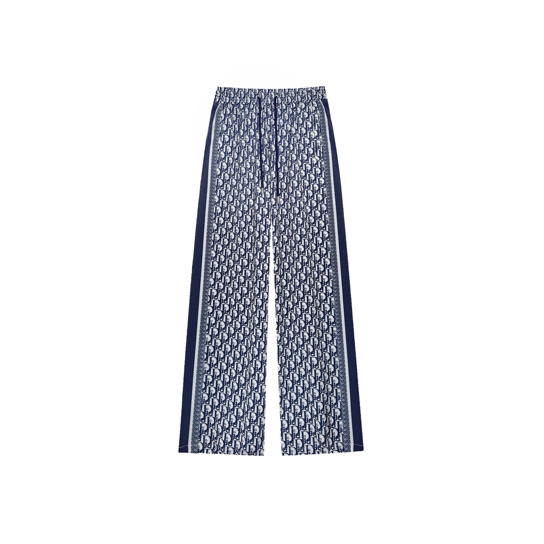 DIORA HEALY/迪奥海莉满印女装新款设计师运动休闲长裤33D9183352