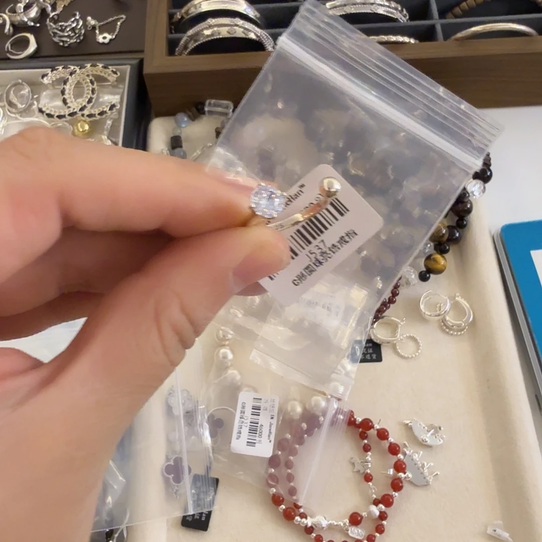 足银D537清货戒指