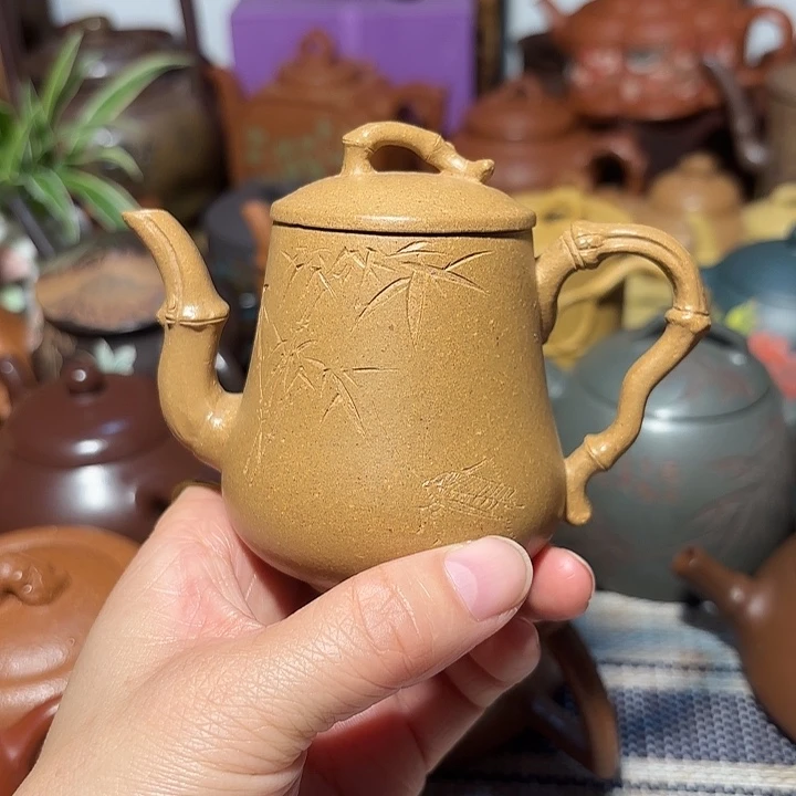 紫砂茶壶原矿宜兴紫砂120cc