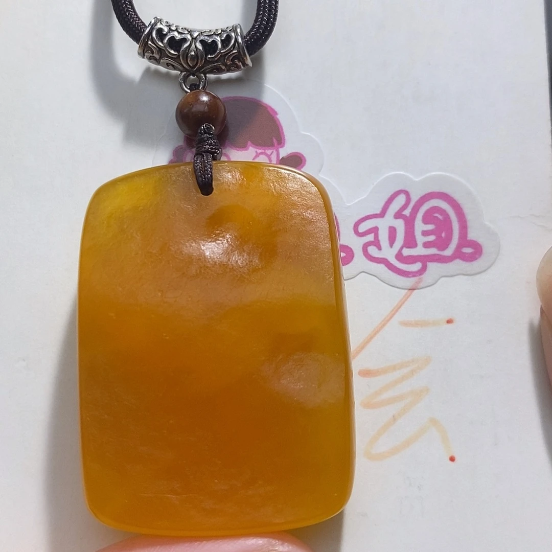 定制琥珀未镶嵌蜜蜡吊坠