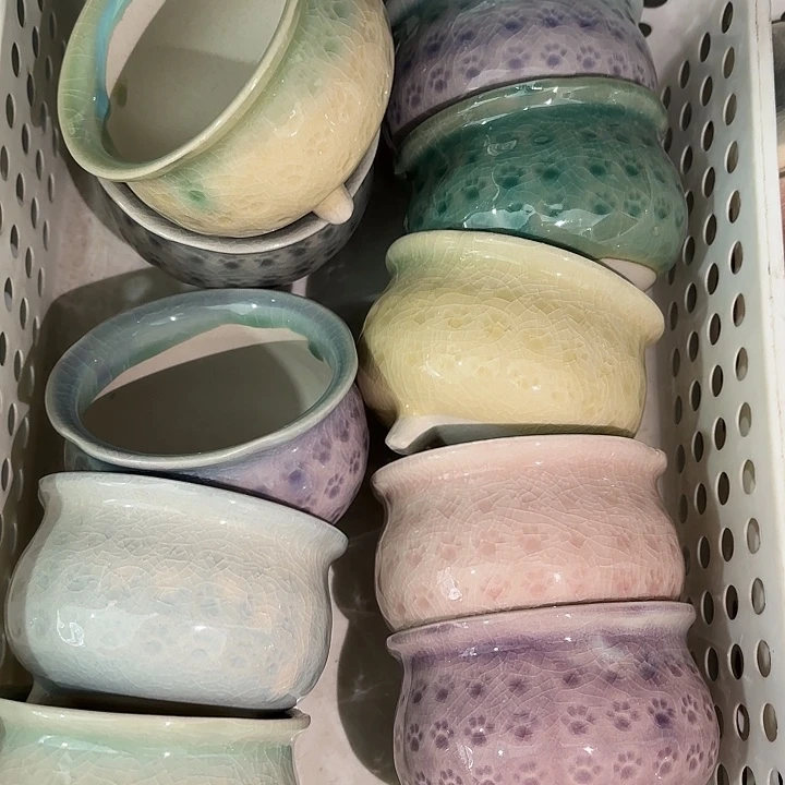 红陶量货｜口高深浅搭配发6