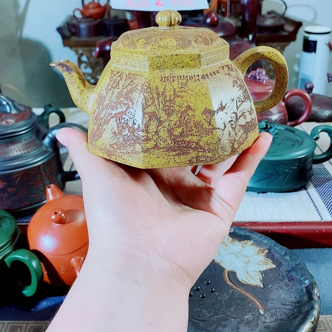 茶壶紫砂宜兴紫砂壶多少个