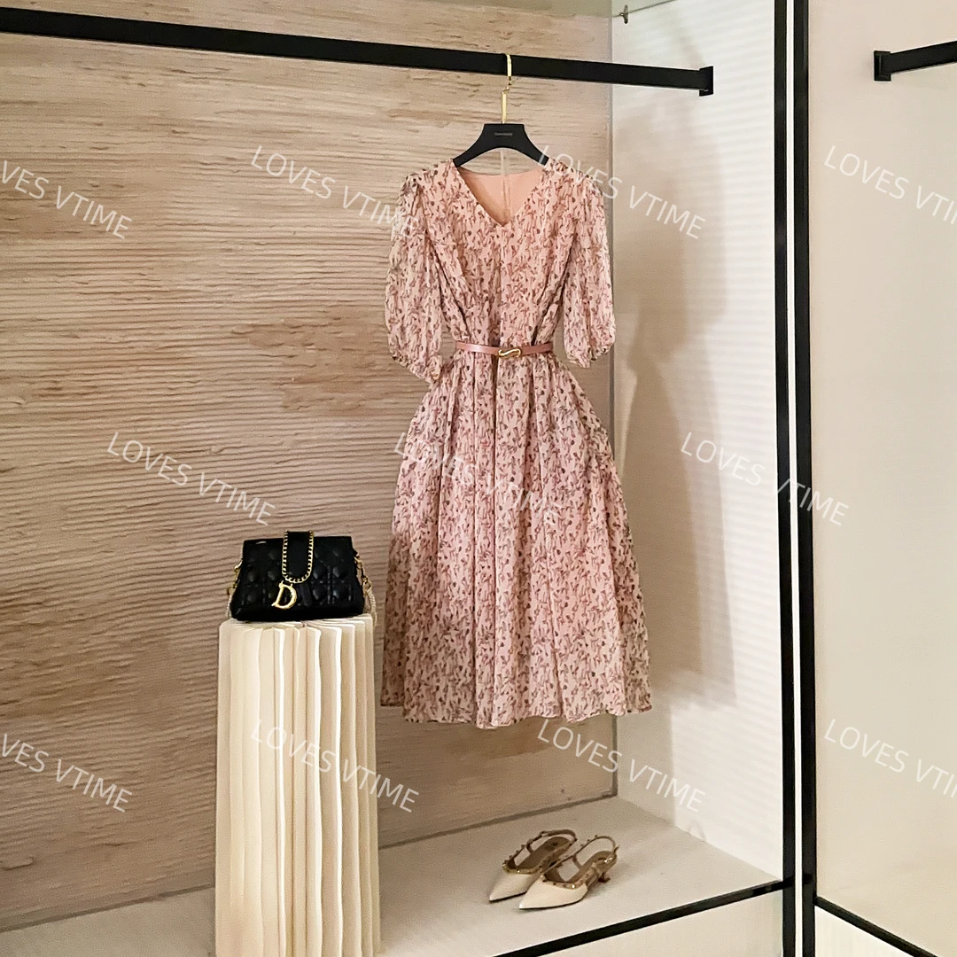 【宠粉价】夏季时尚设计师法式轻奢小众高级感显瘦连衣裙CO-197