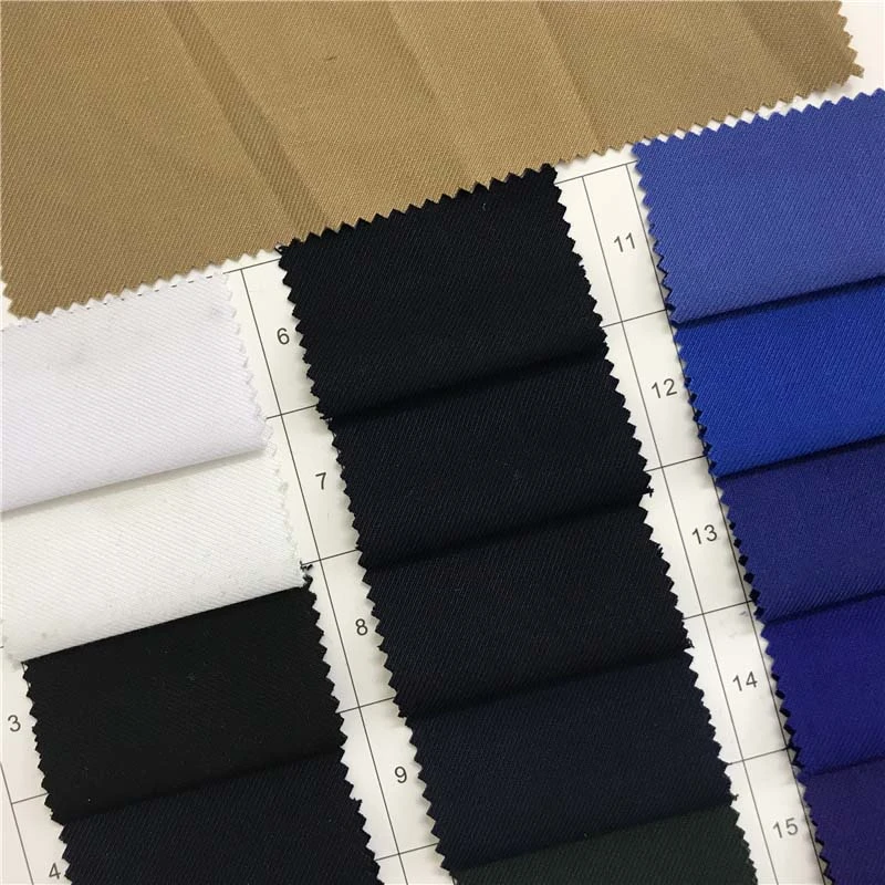 超柔TR哔叽斜纹梭织面料56个颜色现货供应厂家直销时尚面料334558