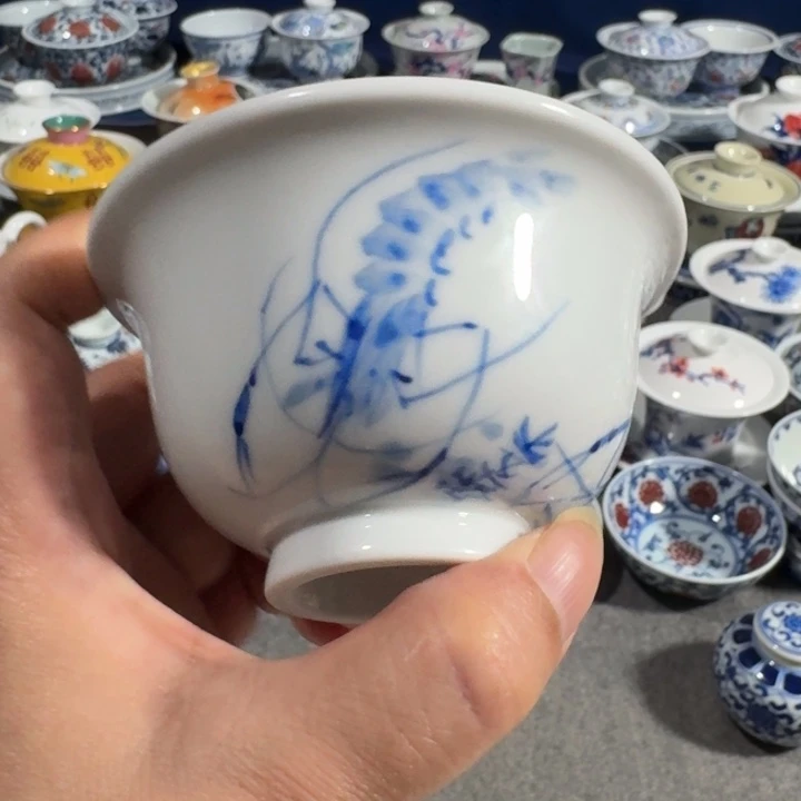 景德镇手工手绘杯