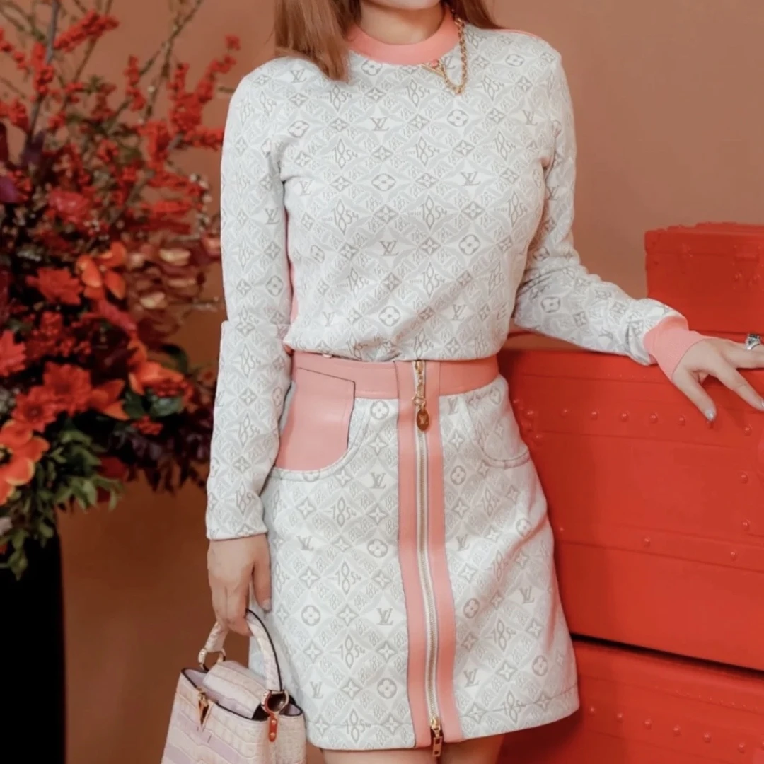 全新未使用 LouisVuitton/路易威登 积分-288/汤/639143/针织衫