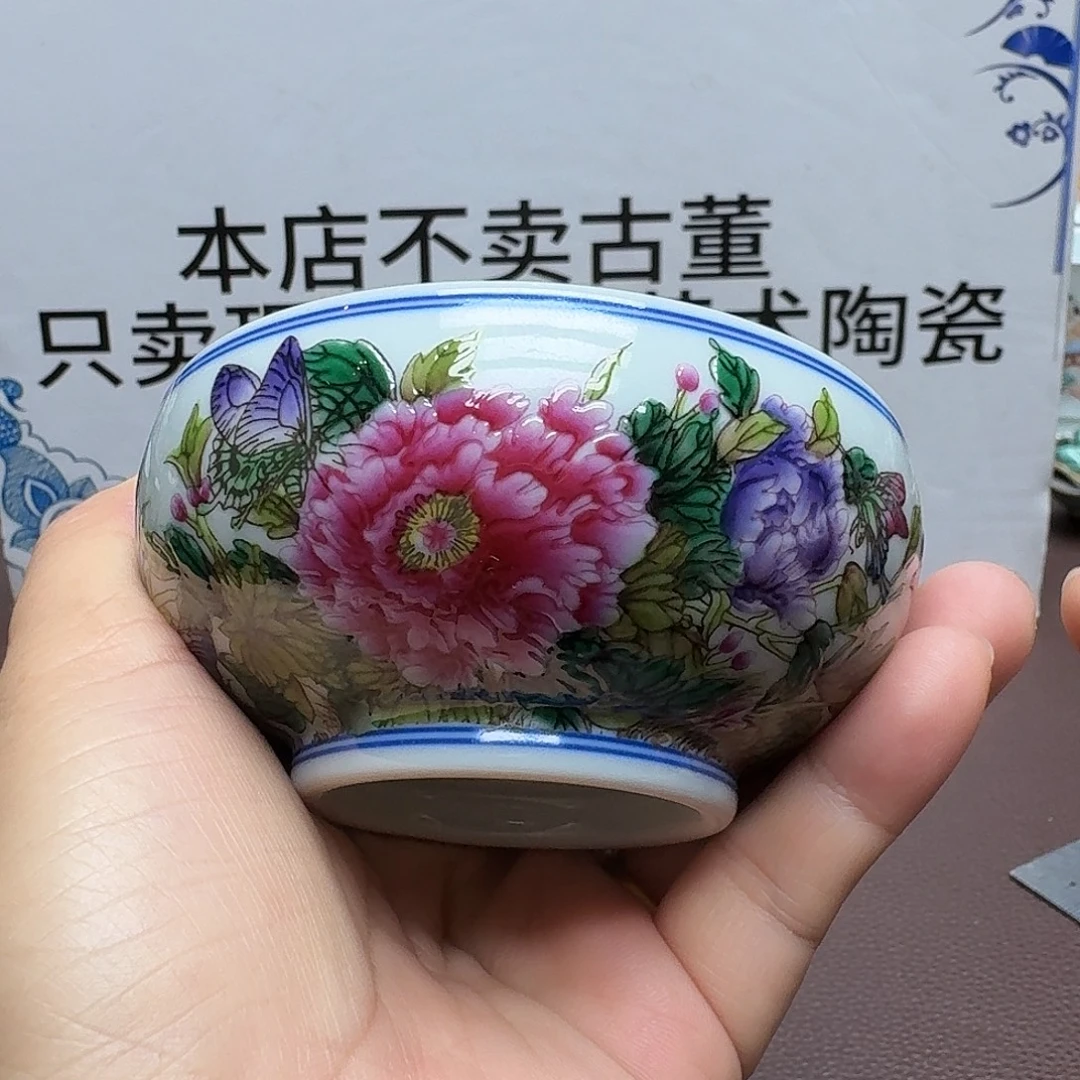 景德镇手工手绘展示