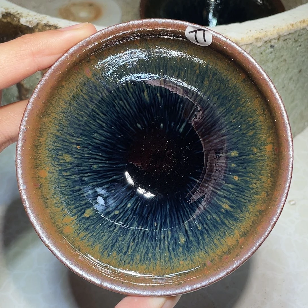 茶盏龙窑柴烧建盏77
