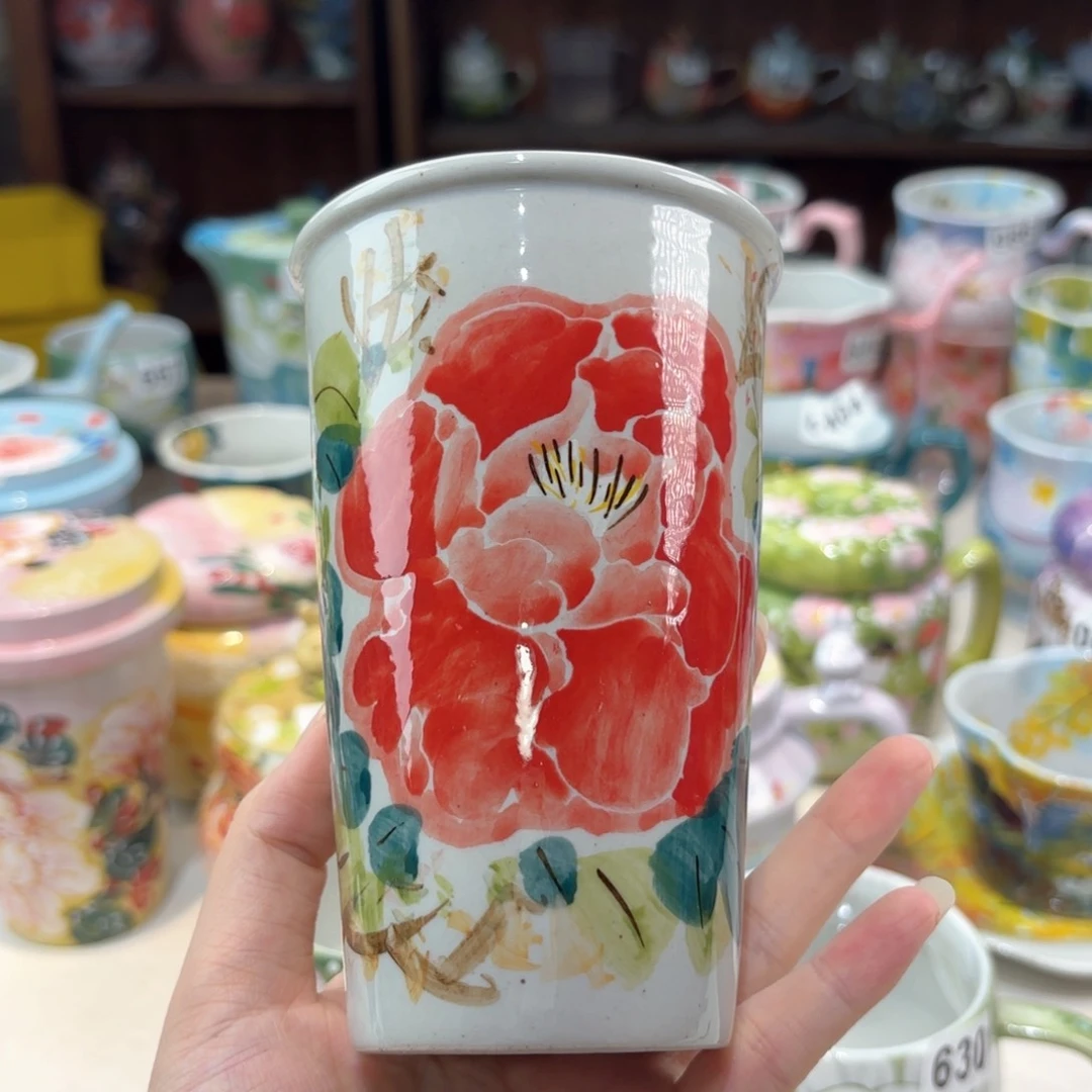 景德镇手绘高温釉下彩陶瓷茶具