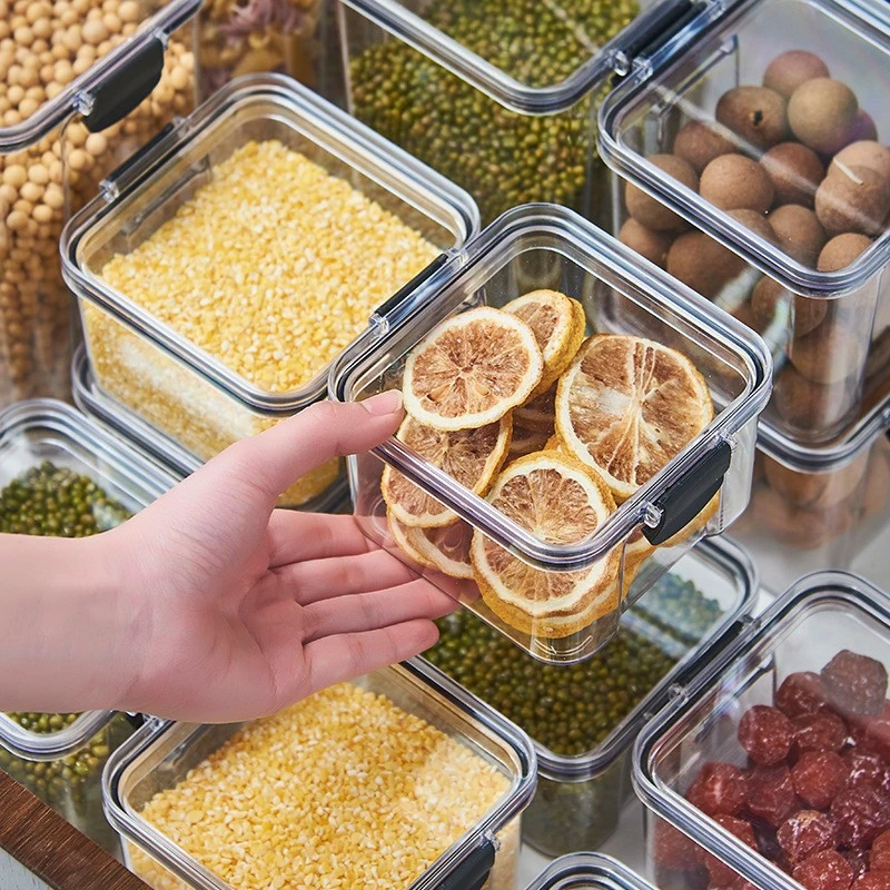 pet食品级储物罐储存罐茶叶密封罐五谷杂粮食品罐塑料干货收纳罐