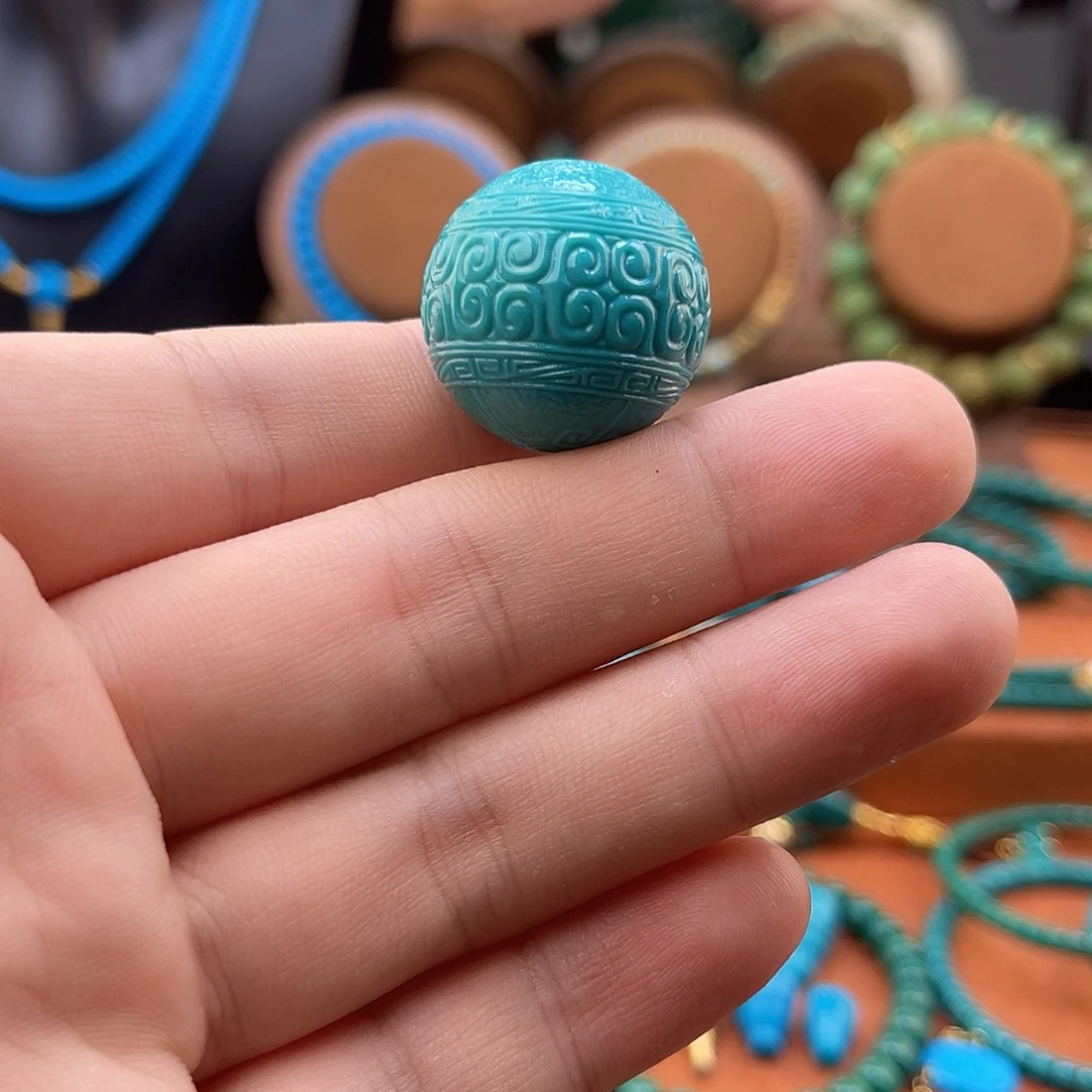 绿松石未镶嵌配饰