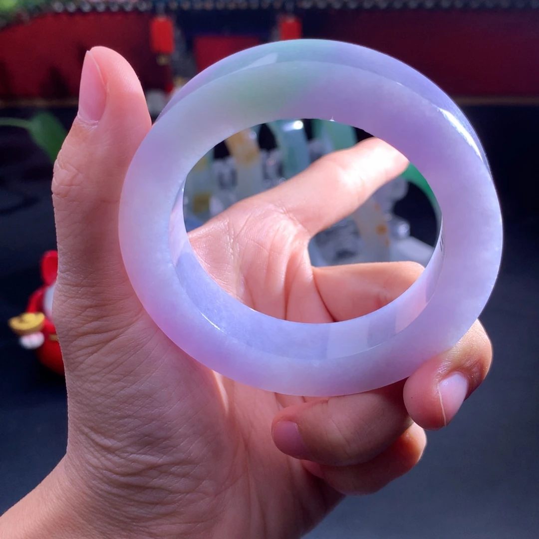 定制翡翠未镶嵌翡翠手镯