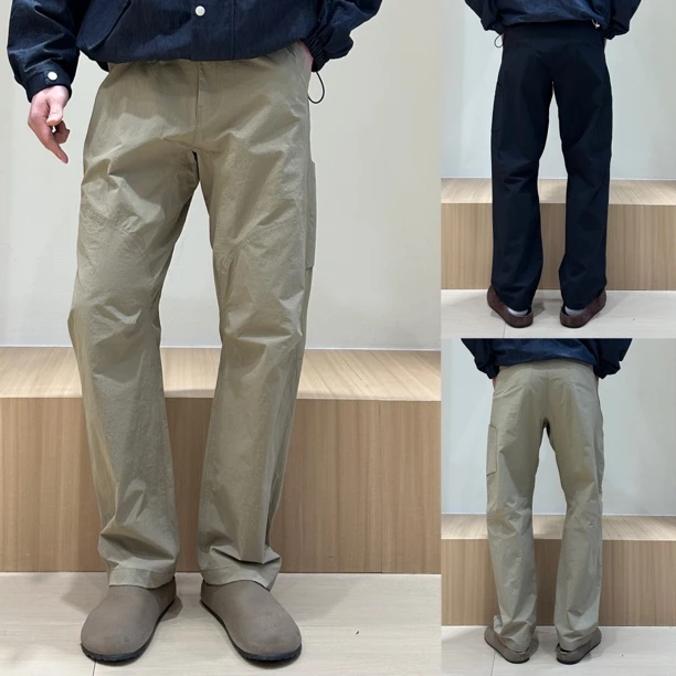 休闲裤长裤复古宽松户外休闲裤工装裤裤子徒步弹力宽松夏季