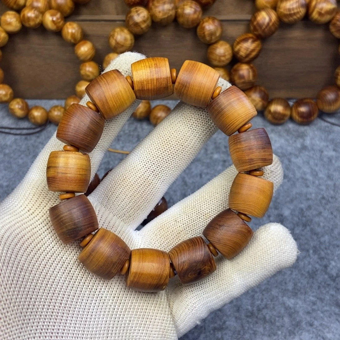 柏木（崖柏）手串/手链1.8直切毛珠子