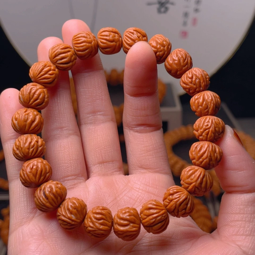 吊坠桃核1.2尺寸火龙纹