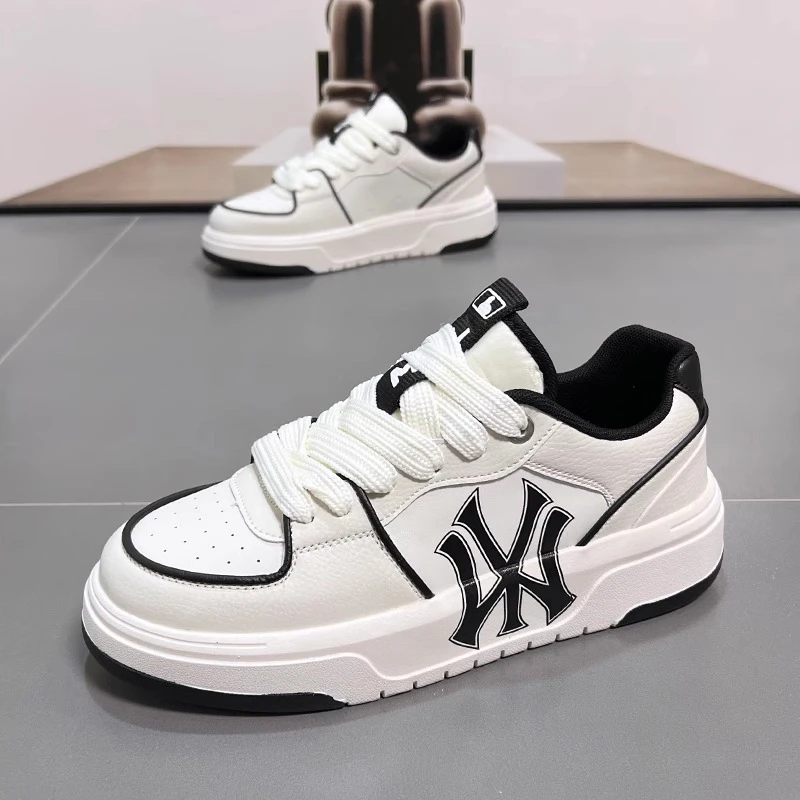 【dqvo官方正品】男鞋2025秋季新款百搭厚底初秋穿搭内增高男板鞋