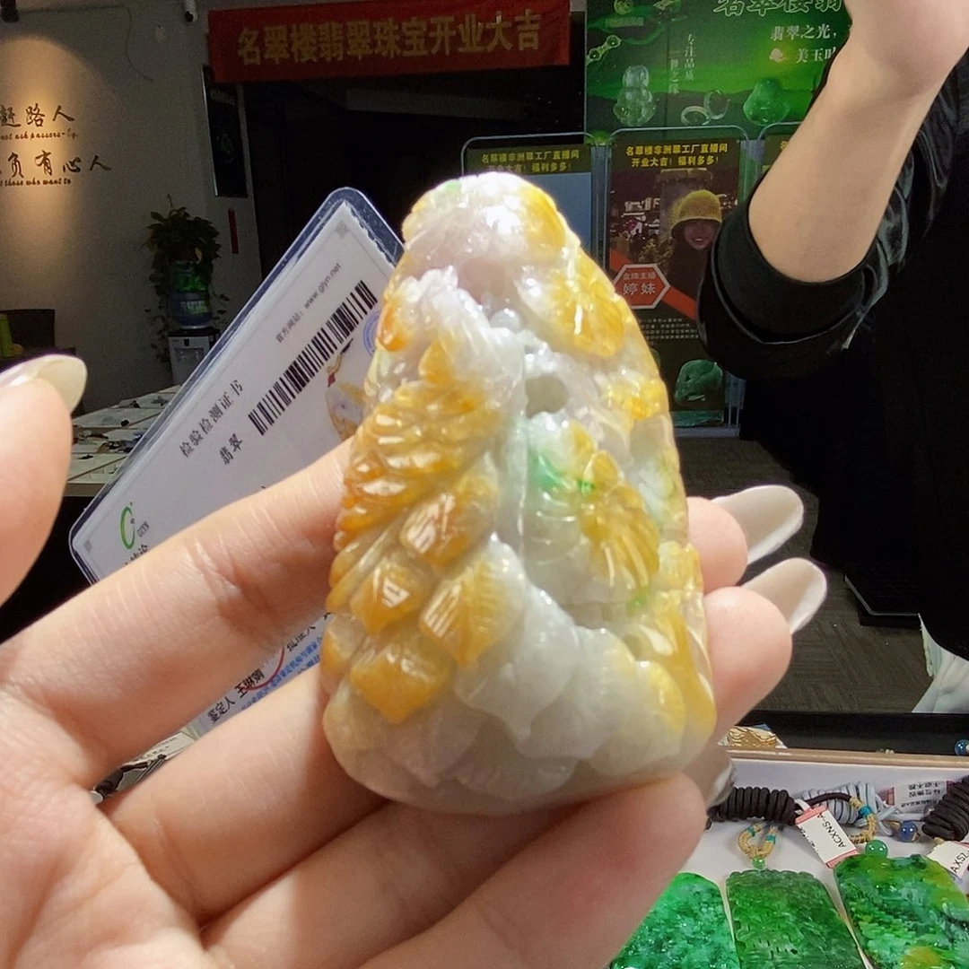 颈饰未镶嵌翡翠翡翠