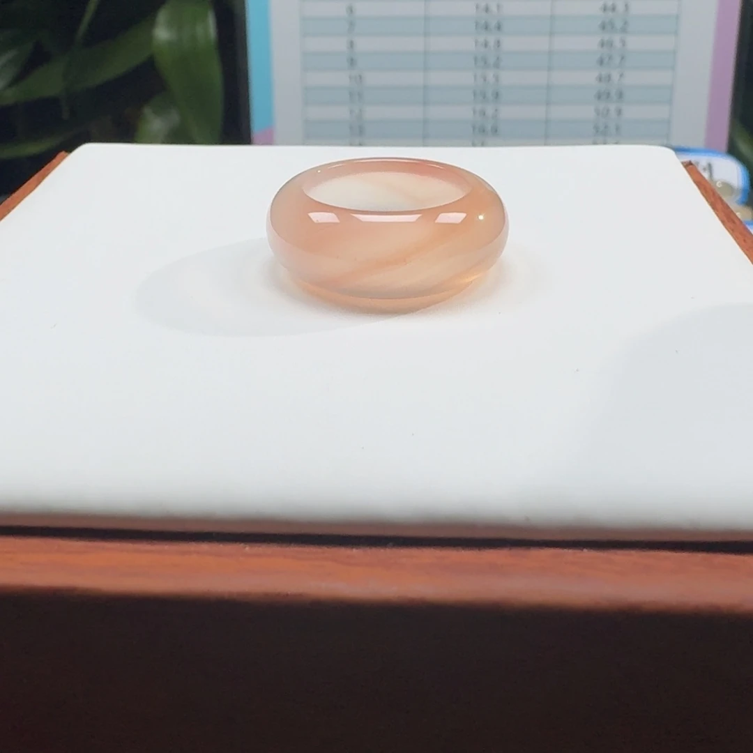 玛瑙/玉髓未镶嵌戒指Z16.3港12