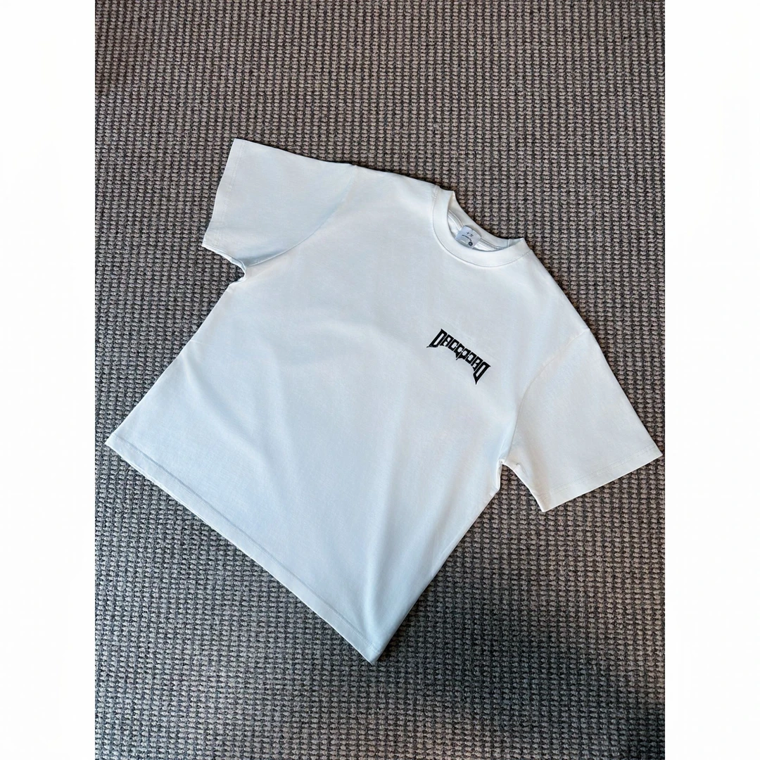 【Mark马克】夏季纯棉260g圆领短袖时尚男士T恤情侣百搭透气吸汗