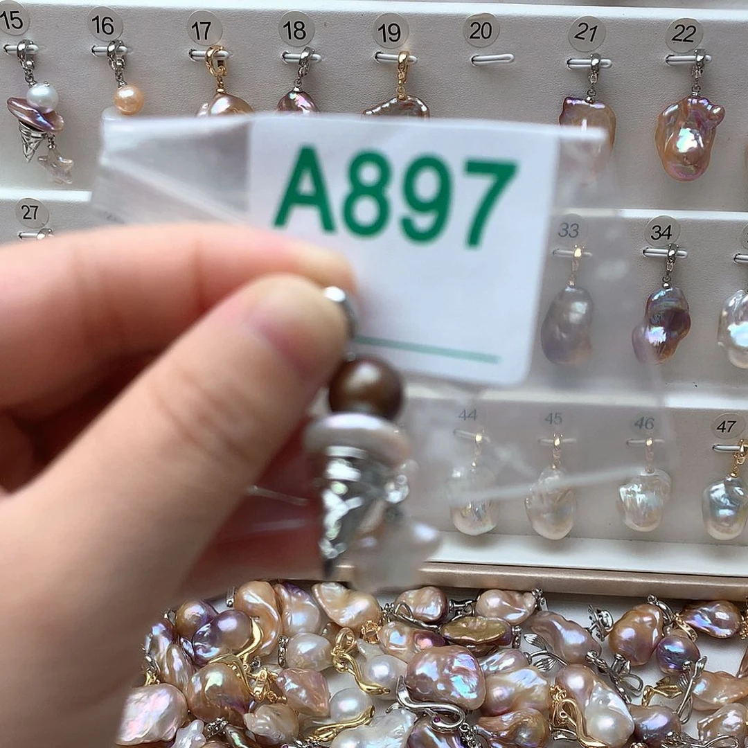 淡水珍珠未镶嵌颈饰