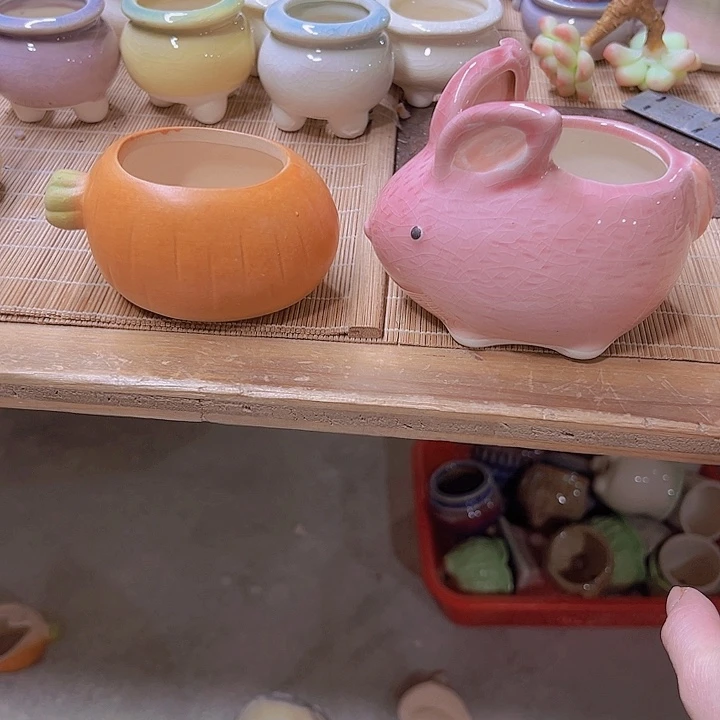 红陶陶瓷花盆当场凑满12包邮