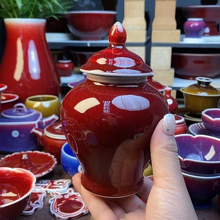 陶瓷景德镇名陶坊原矿郎红