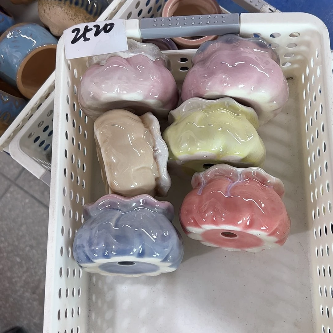 陶瓷多肉小花盆@@2520