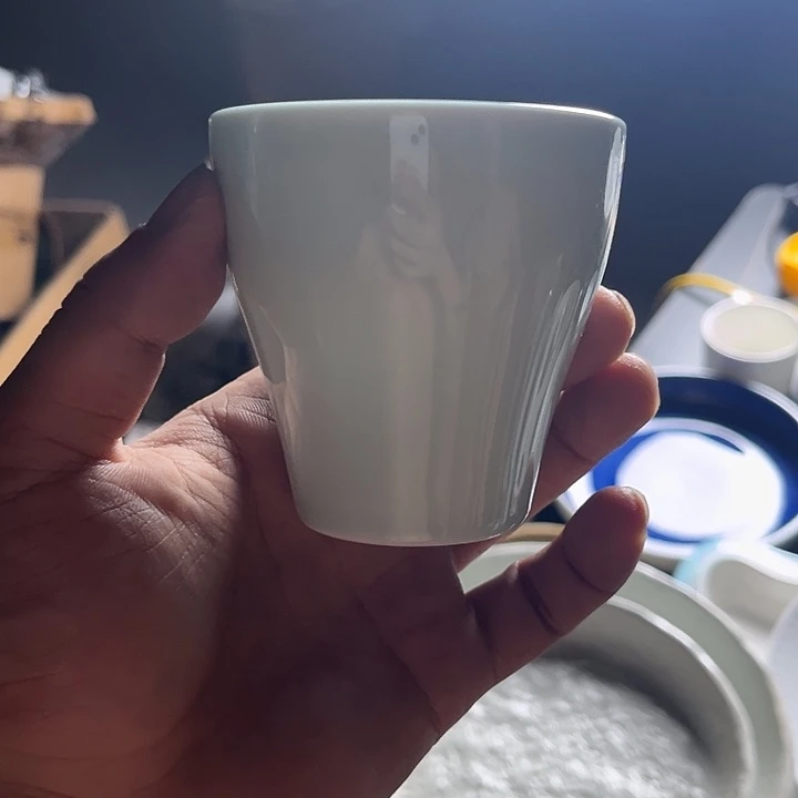 影青大肚杯陶瓷的