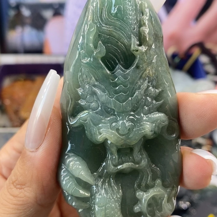 翡翠未镶嵌吊坠(不含链)能**伸1500