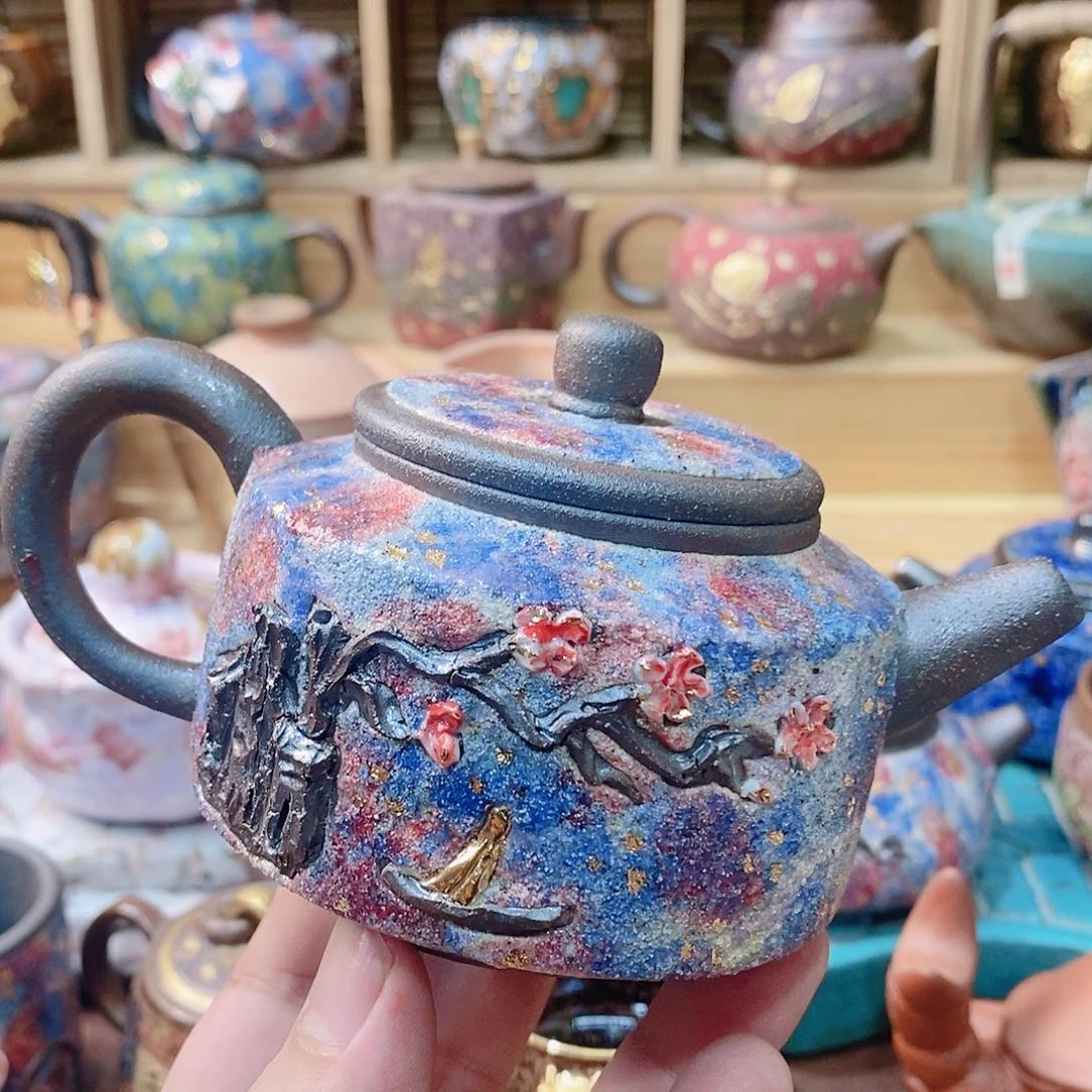 粗陶志柴烧茶器一