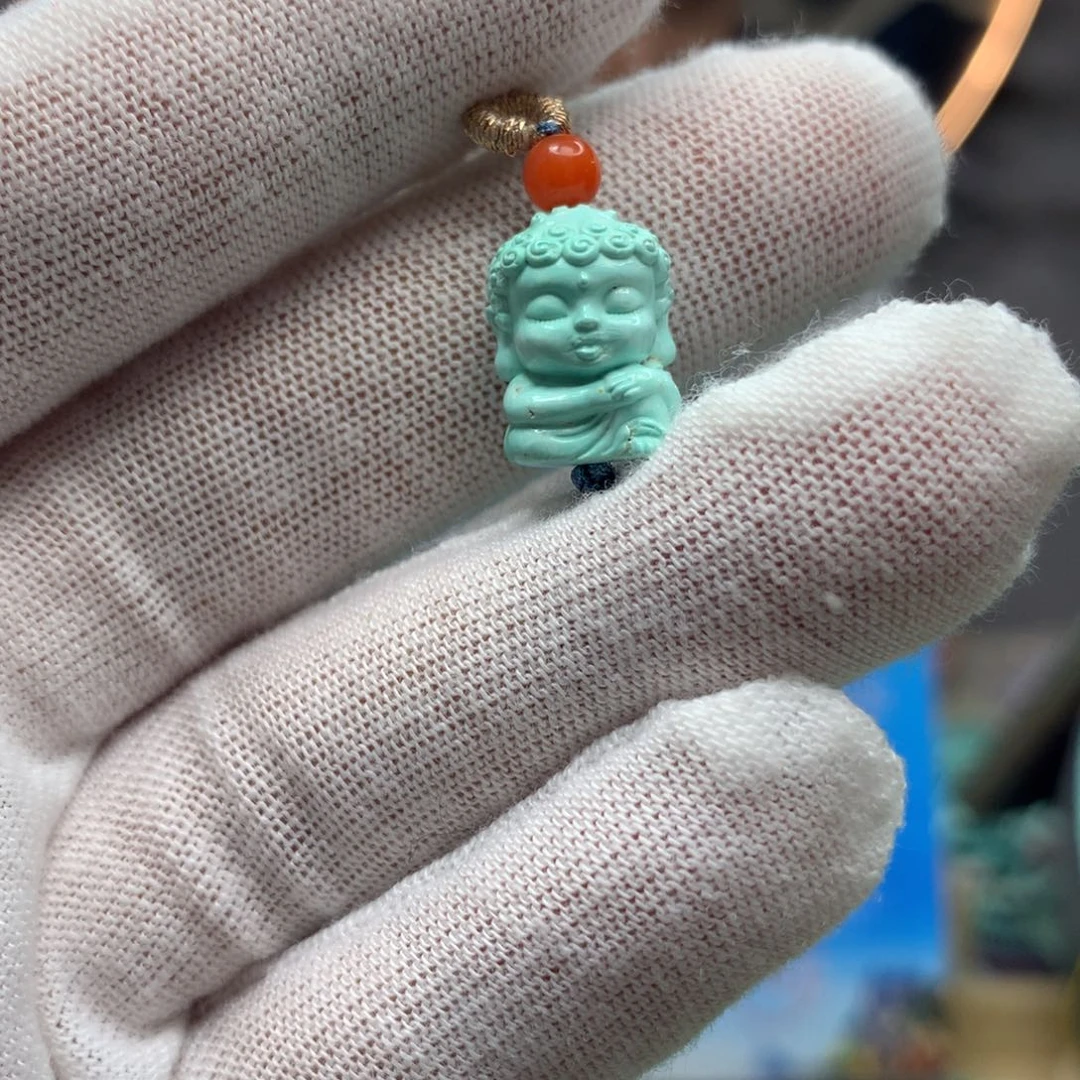 绿松石挂件未镶嵌