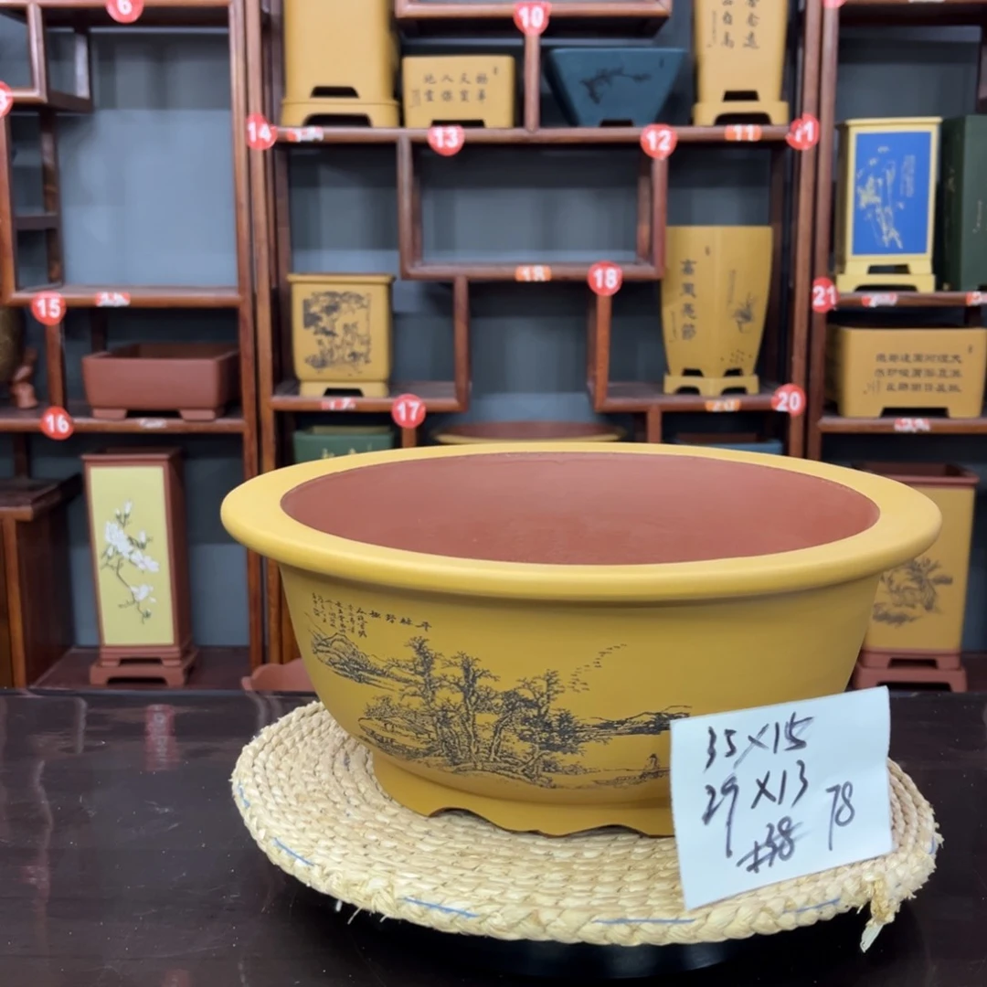 紫砂花盆紫砂花盆