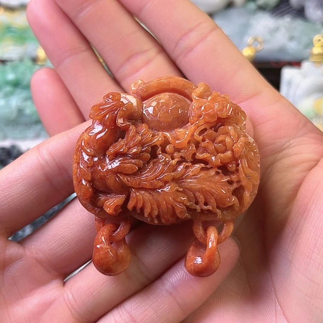 【闪购商品】翡翠颈饰未镶嵌野*挂件