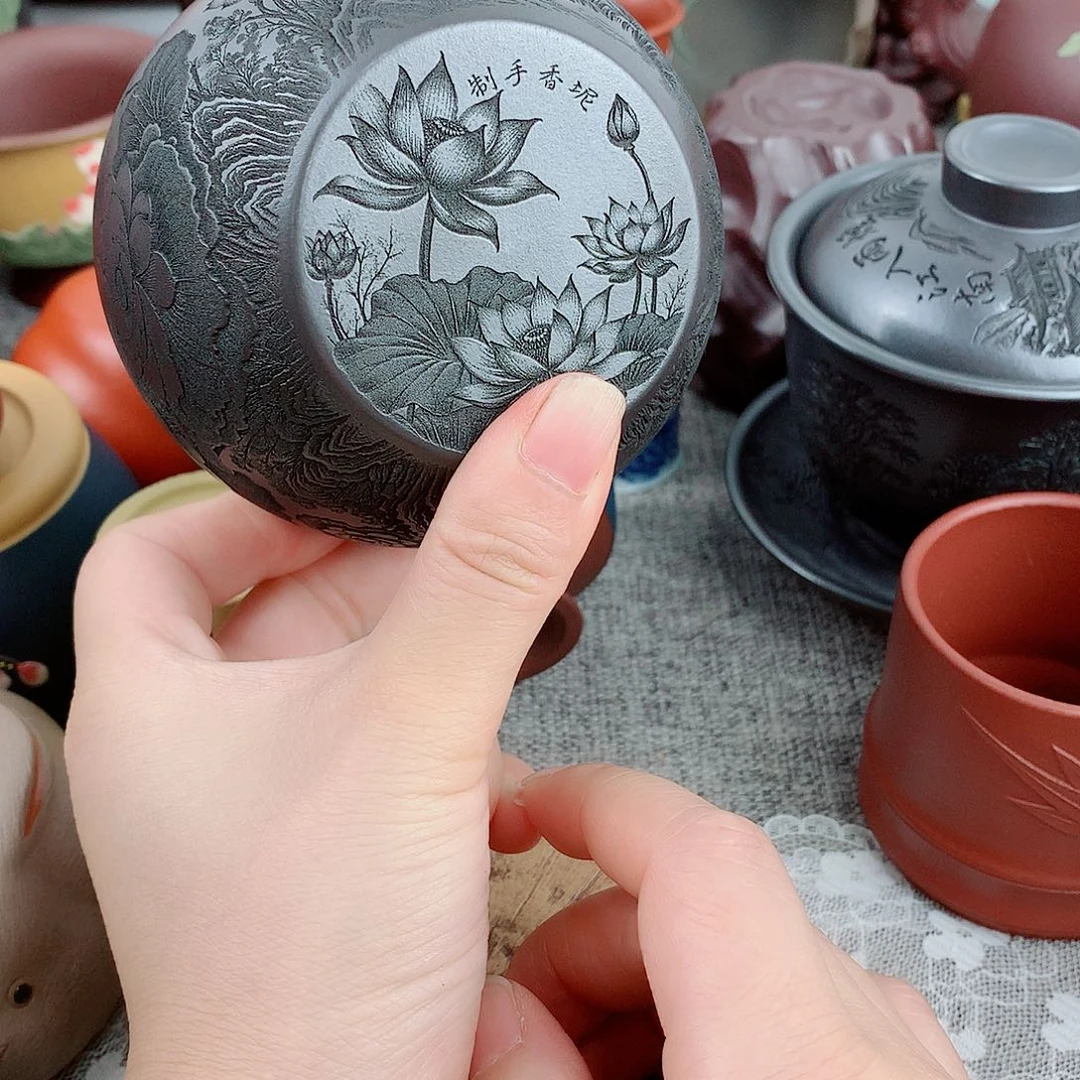 茶杯紫砂高端主人杯