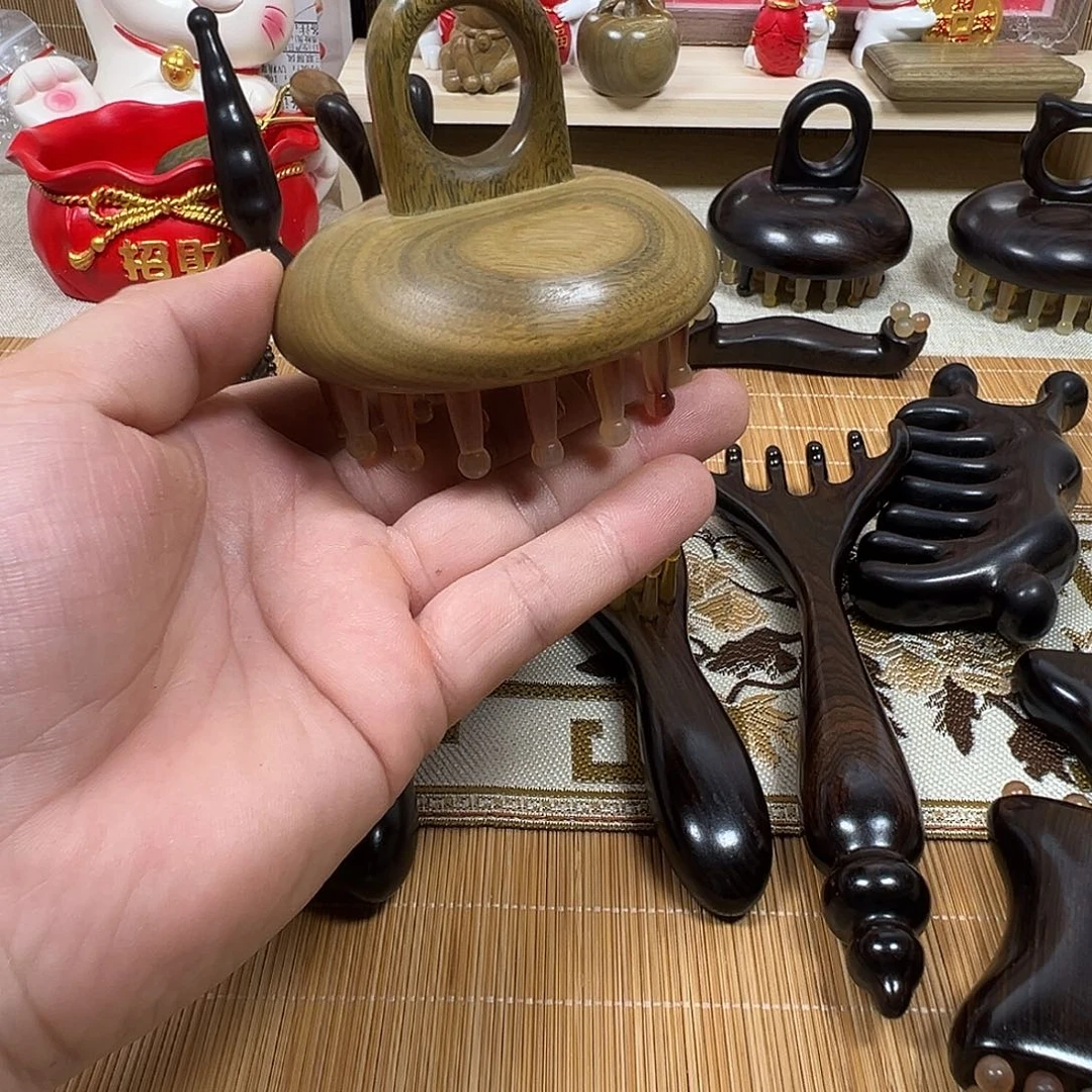 紫光檀木梳木梳木梳