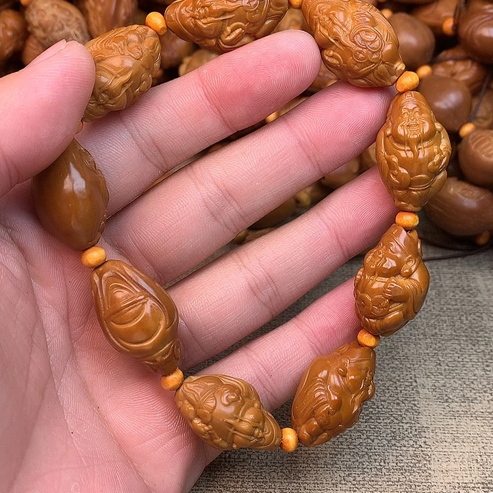 秦***月橄榄核手串/手链精品橄榄核手串