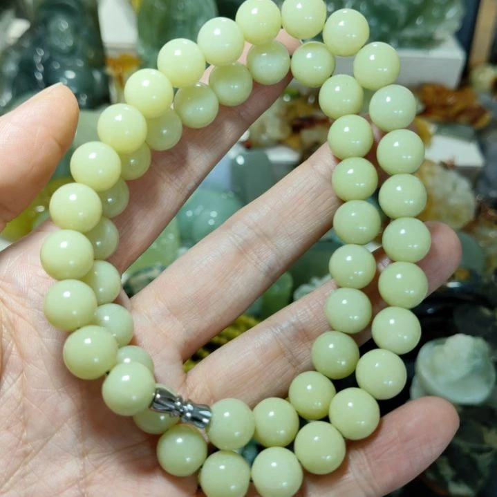 岫玉未镶嵌项链款式