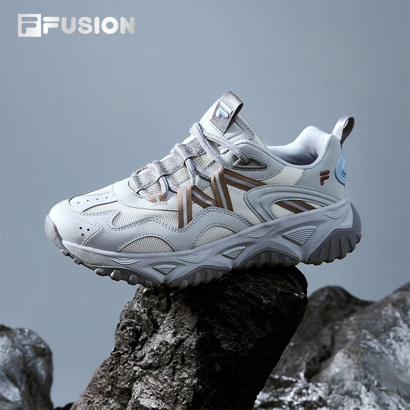 FUSION斐乐漫游鞋25机能老爹鞋透气网面运动鞋欧若风T12WM521511F