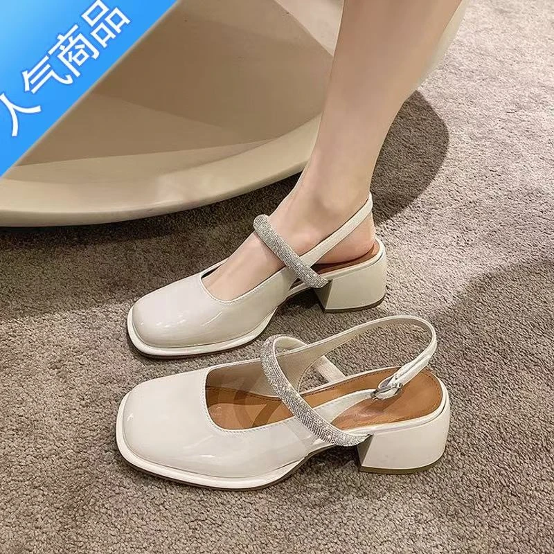 时尚百搭精品老爹乐福跟鞋春夏秋款