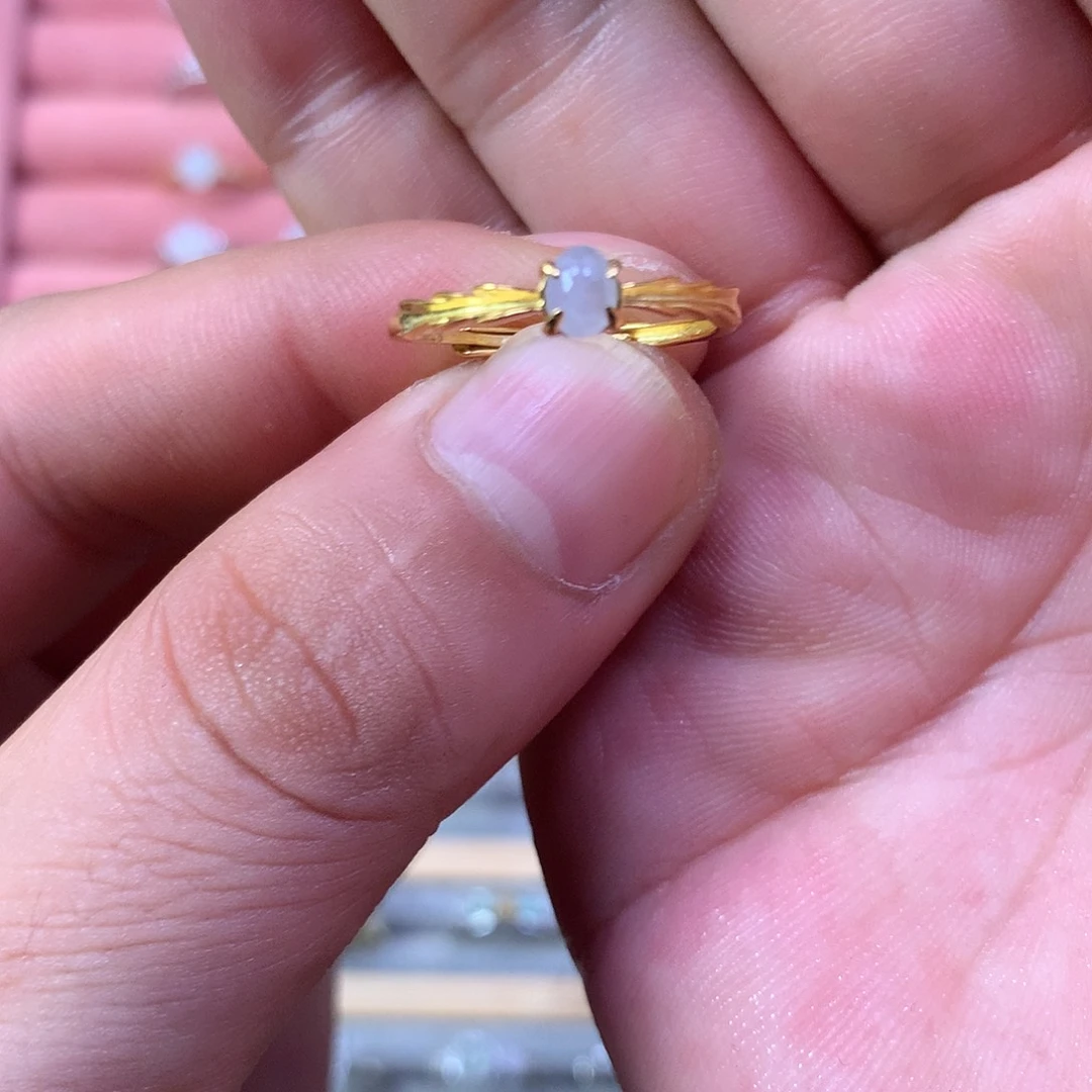 翡翠银S925镶嵌戒指4