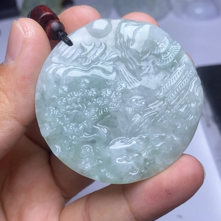 颈饰未镶嵌翡翠翡翠