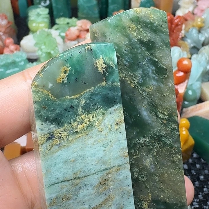 青田石真真正正章