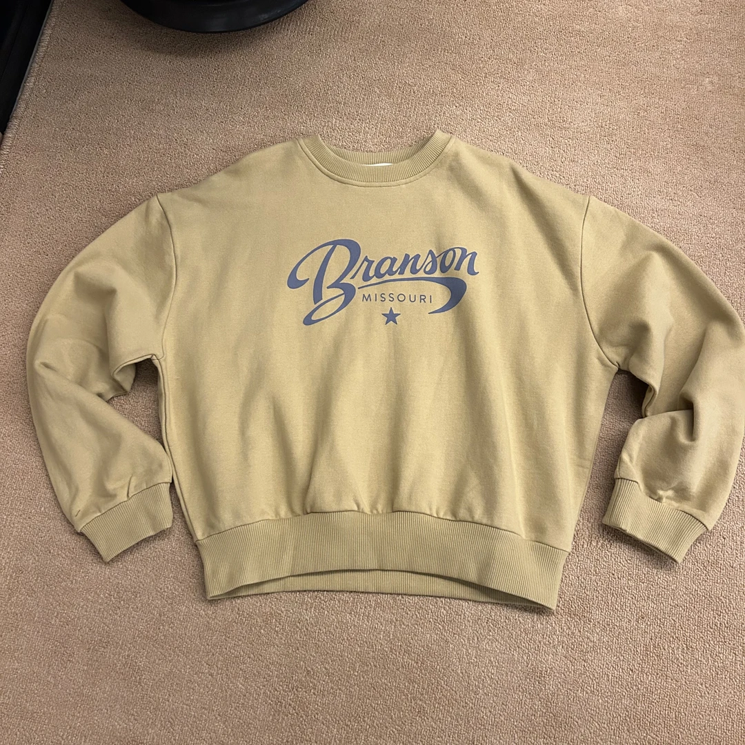 Julia姐姐】“MISSOURI”不加绒的圆领卫衣