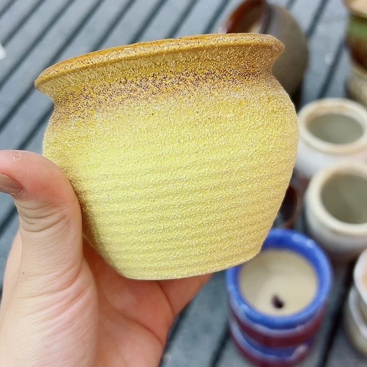 有孔，满10元发货多肉陶瓷花盆