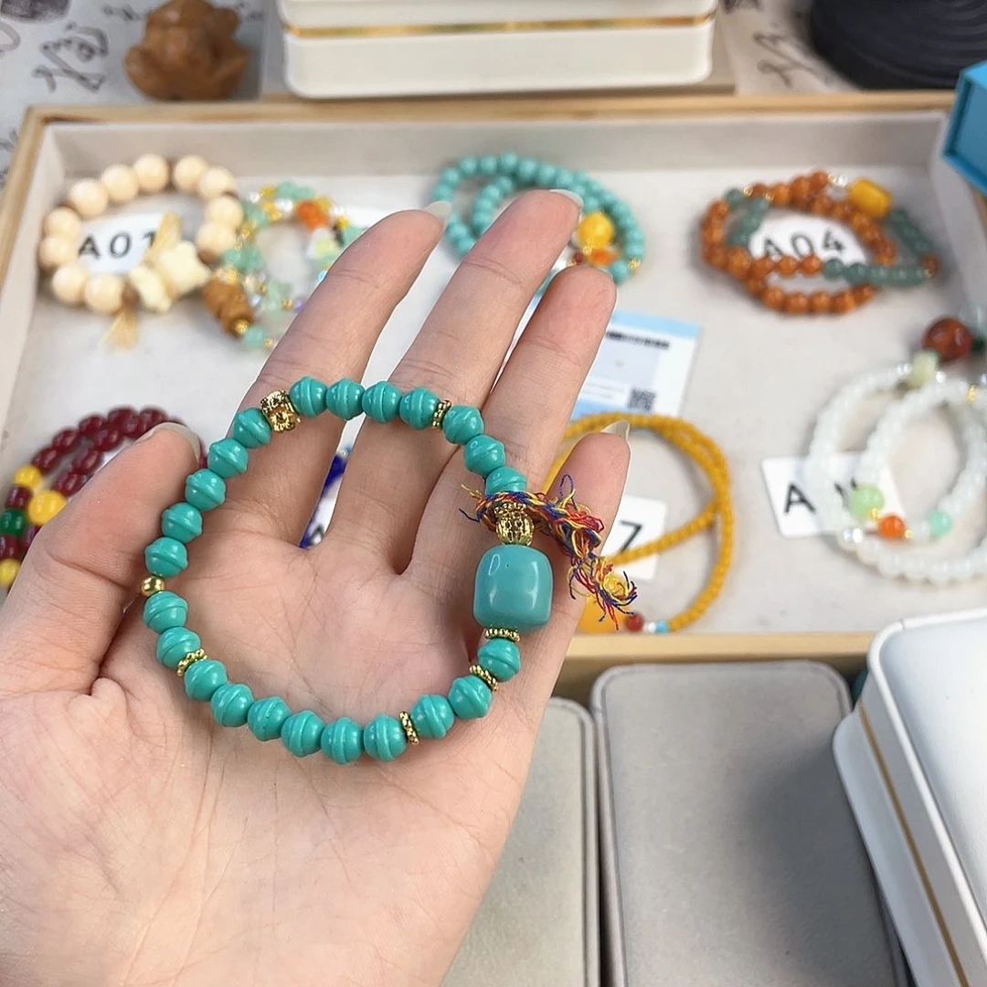 针钠钙石手饰银S925镀金镶嵌