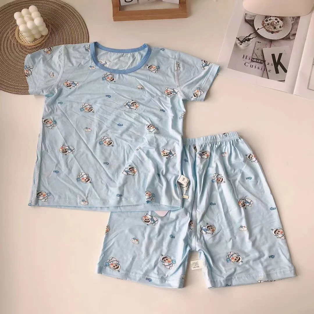 B67新款儿童夏季短袖家居套装