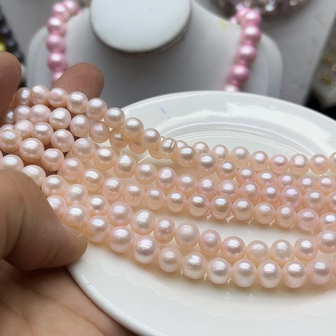 淡水珍珠钛钢颈饰