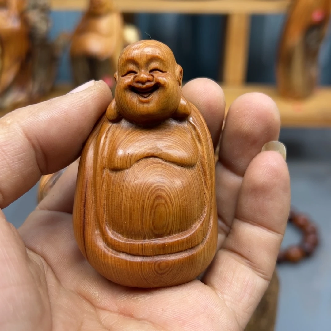 用***8木崖柏木摆件手把件，