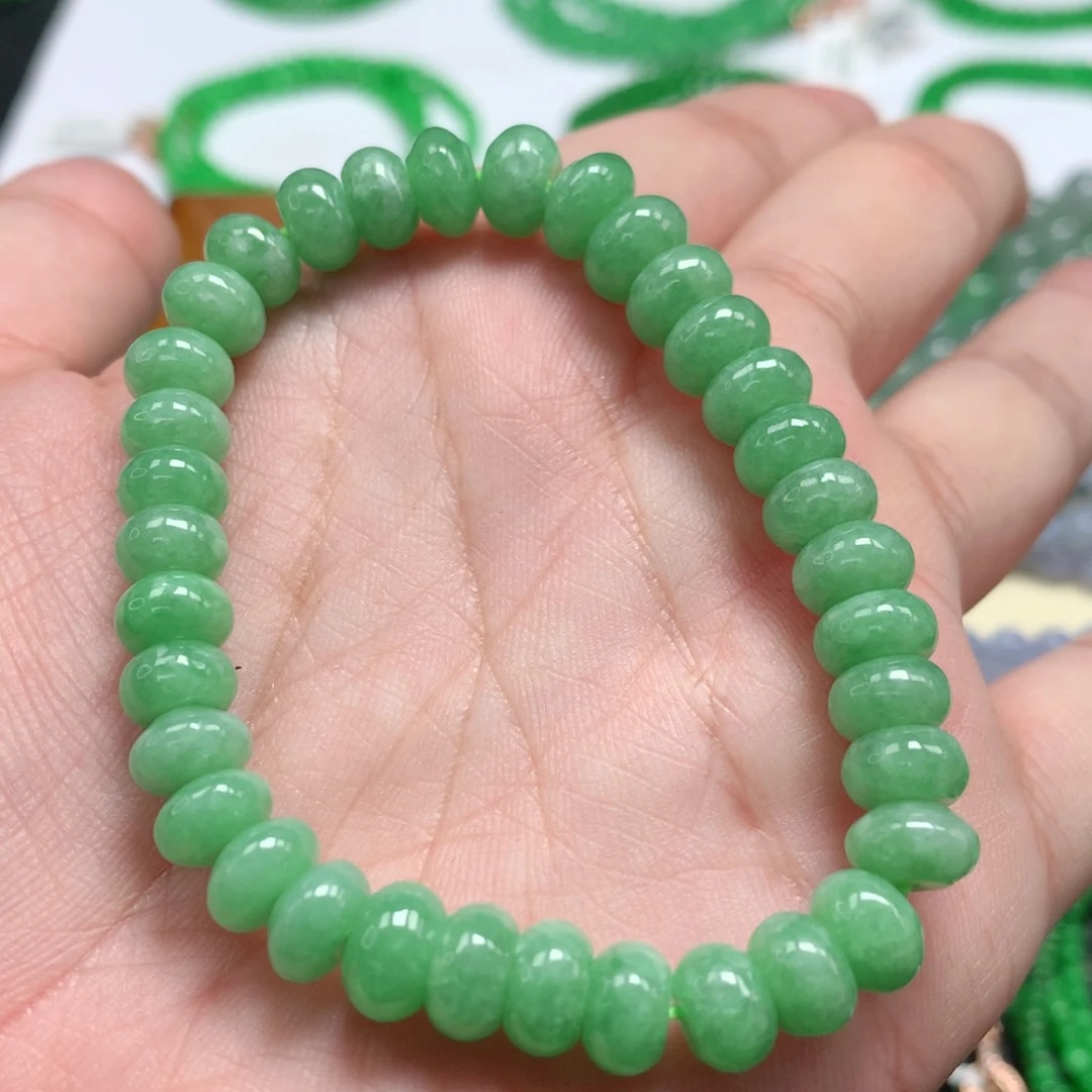 未镶嵌手链翡翠翡翠