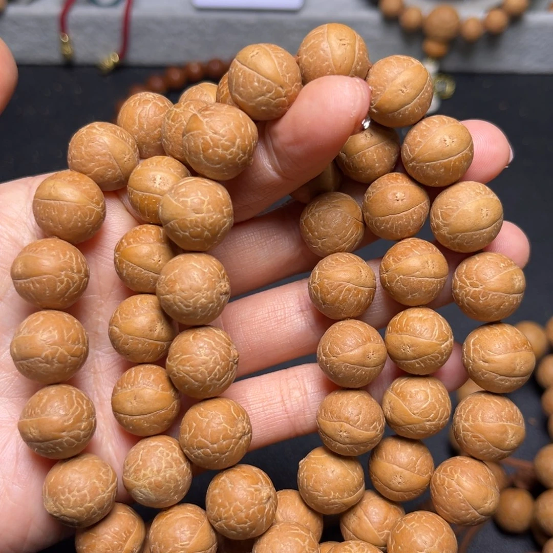 凤眼菩提吊坠14mm足球圆大眼萌精品手串